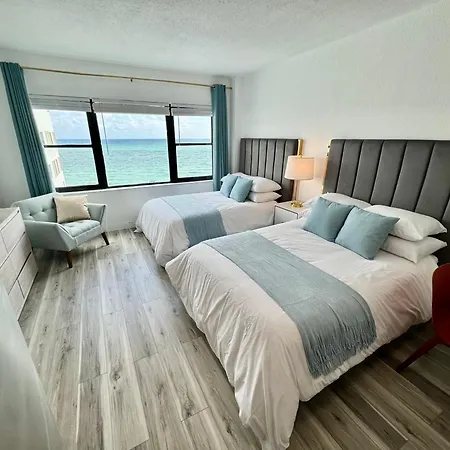 Directly On The Beach With Pool & Ocean View Miami Beach Exterior photo