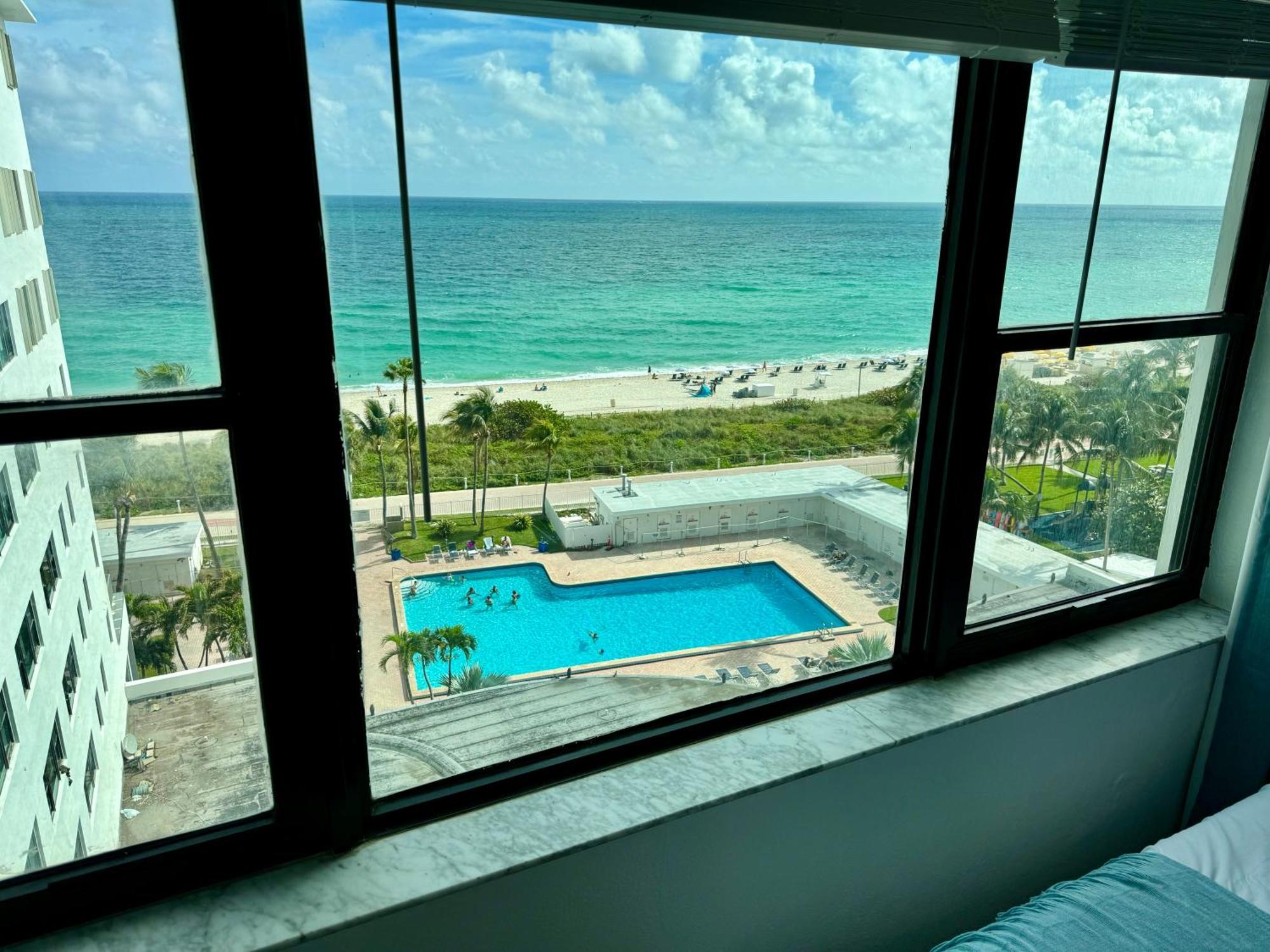 Directly On The With Pool & Ocean View Appartement Miami Beach